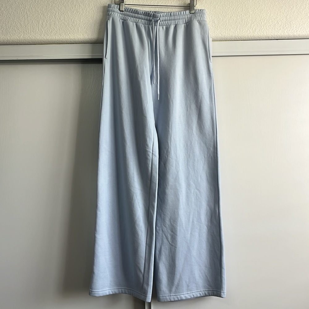 BP Light Blue Wide-Leg Women's Pants Size Small NWT - Picture 2 of 5